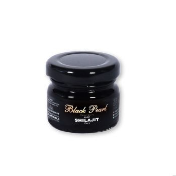 Black Pearl[GRADE A PURE BLACK SHILAJIT] Shilajeet Resin