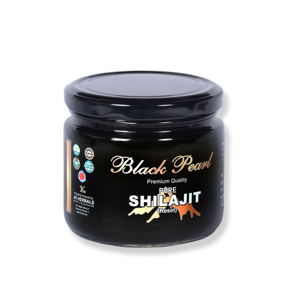 JK HERBALS pure [grade a shilajit] resin (BLACK GOLD) manufacturer in India [500 Gram] Front